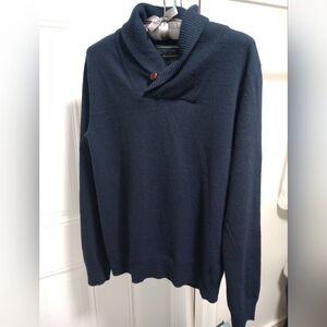 French Connection Dark Blue Turtleneck Sweater